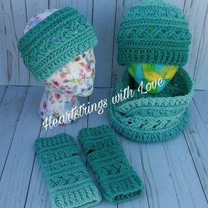 Crocheted Winter Set